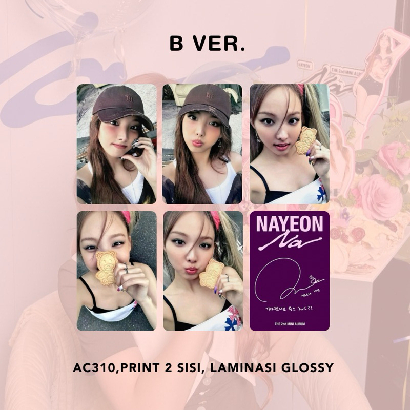 Offers Twice Nayeon Pop Up Store LA Photocard