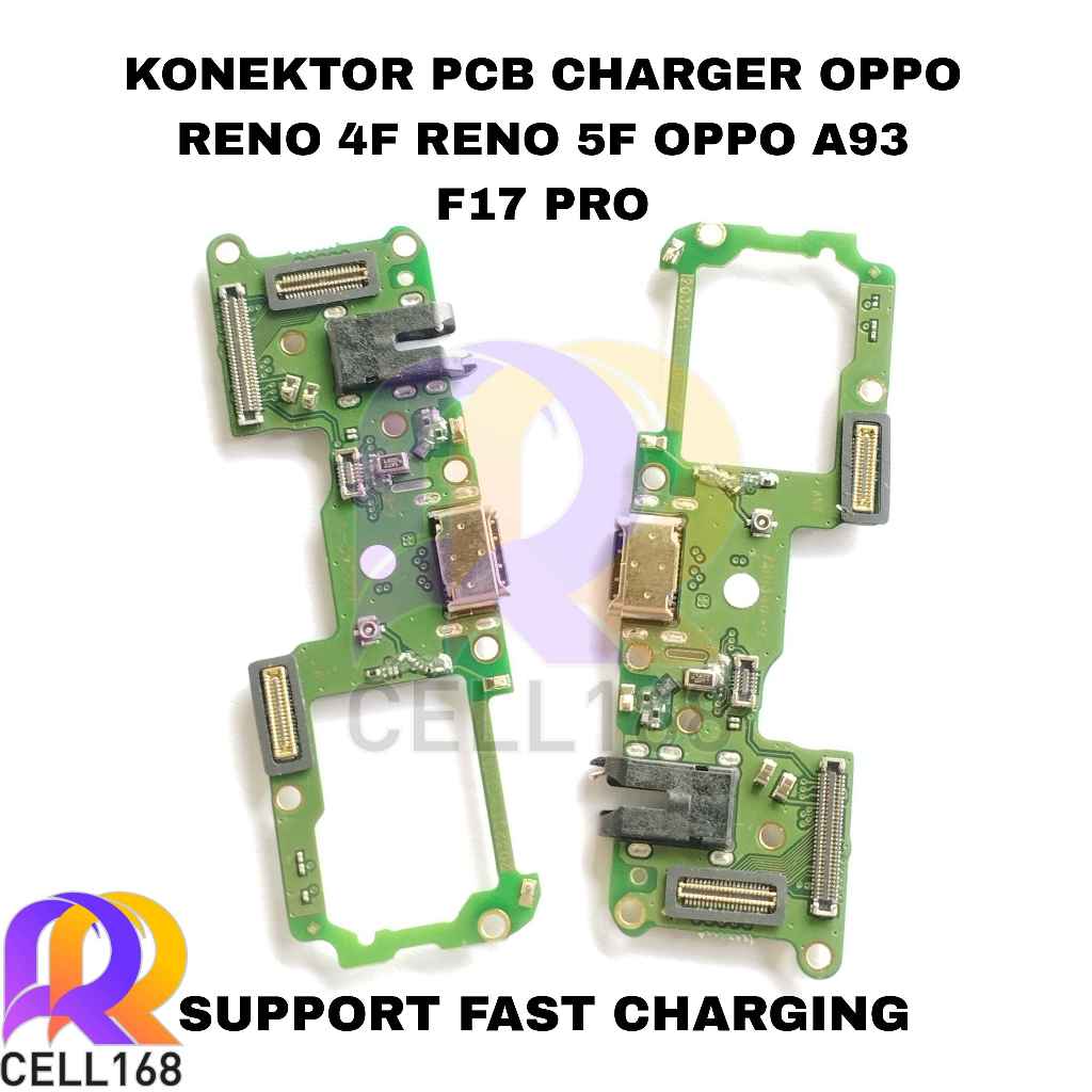 Conector FLEXIBLE Cargador OPP A93 F17 PRO RENO 4F 5F Placa PCB CAS MIC ...