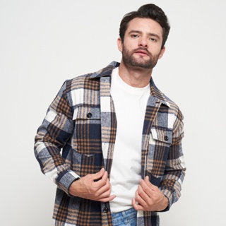 Chamarra De Franela Sobre Camisa Woodsman Signature Vol 1 Shopee Mexico