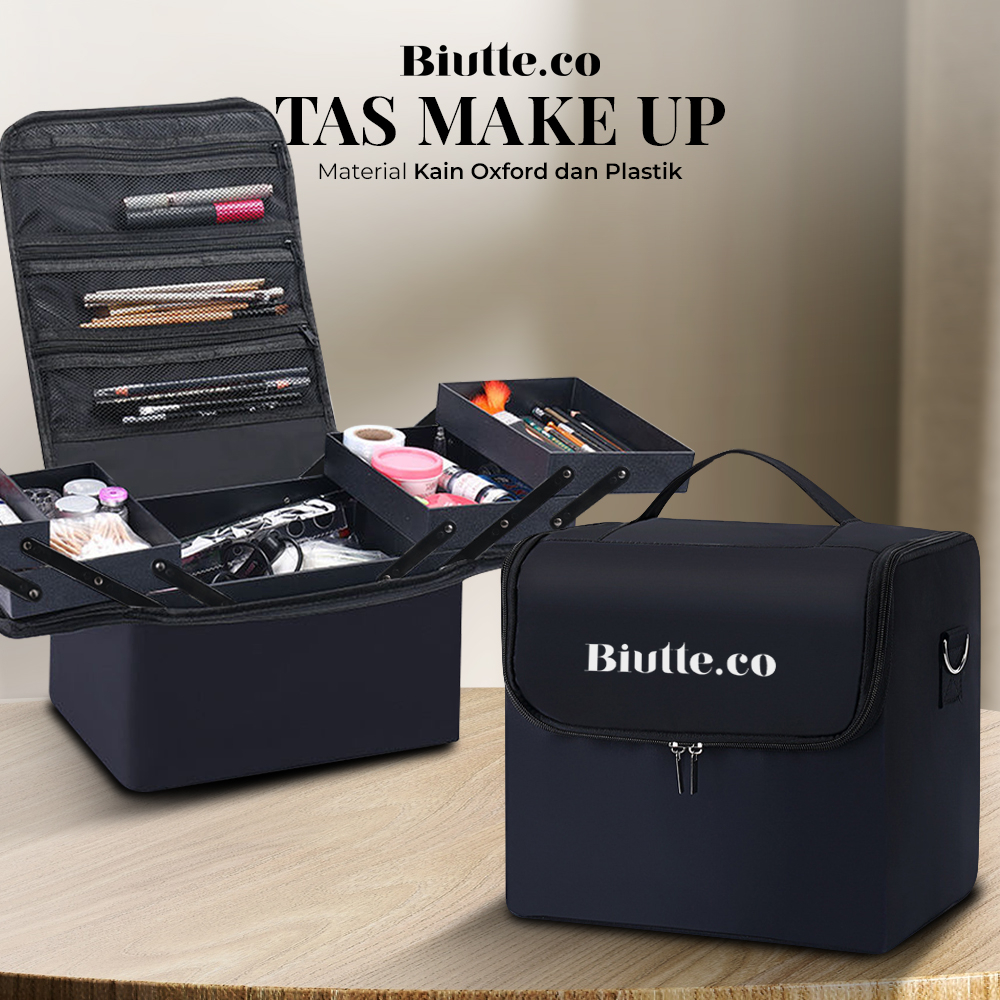 BLUBOON Bolsa De Maquillaje Con Cremallera, Organizador