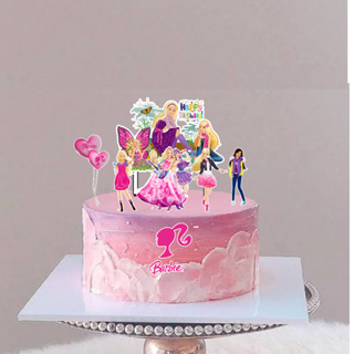 Tortas de best sale barbie princesa