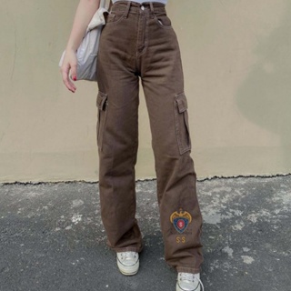 Los Hombres Minus-Two-Cargo Pantalones Casual Holgado Streetwear Deporte  Gimnasio Jeans Ropa de Pierna Ancha Pantalones Pantalones de chándal  Minustwo pantalón(Color:Black - Red,Size:S) : : Moda