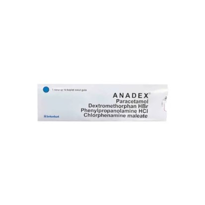 ANADEX Comprimido Para La Fiebre , La Tos Y El Resfriado Contenido 10 ...