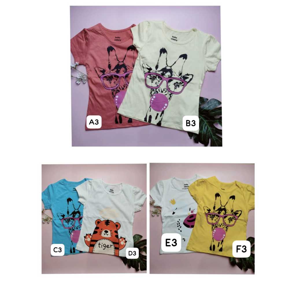 Bebe Victoria Camisetas Ninos Ninas Manga Corta Al Por Mayor Para Oficial Java Oriental Camiseta De Nino De 5 Anos Nina Shopee Mexico
