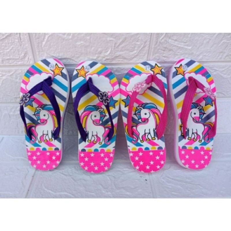 Chanclas de discount unicornio para niñas