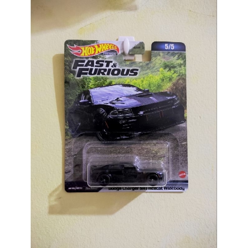 Hot Wheels Fast Furious Premium Dodge Charger Srt Hellcat Widebody Shopee México