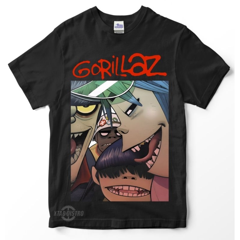 Camisas de gorillaz sale