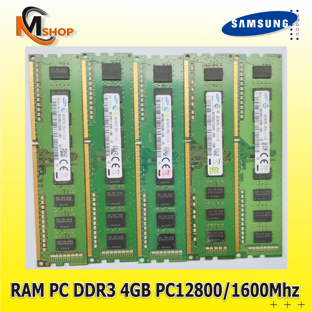 Memoria Ram PC Escritorio DDR3 PC3 4GB D3 4GB PC10600 PC12800