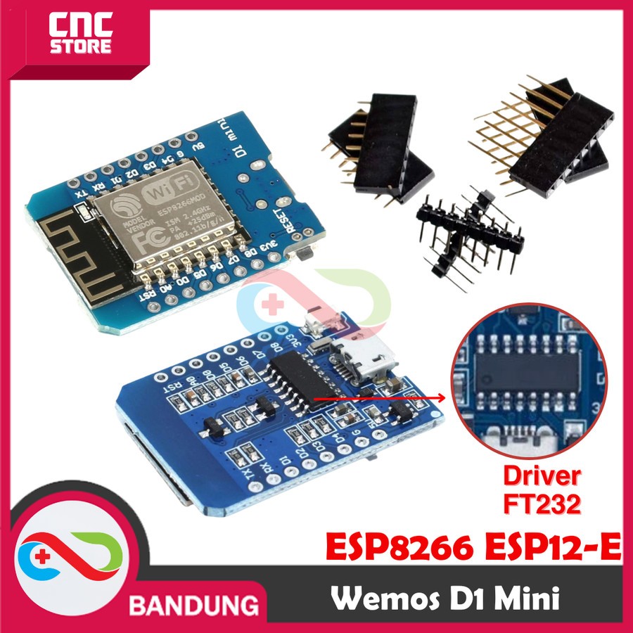 Wemos D1 MINI NODEMCU 4MB LUA WIFI IOT ESP8266 ESP-12F ARDUINO | Shopee ...