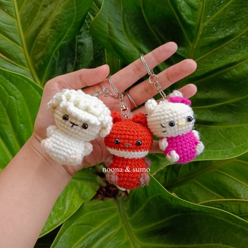 Llavero de amigurumi online