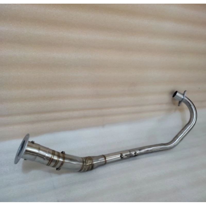 Codo Grande De Acero Inoxidable Para Raider 150 Carb-Fi 51mm Plug and ...