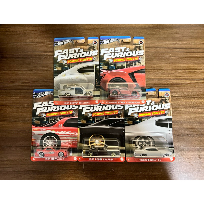 Hot WHEELS Rápido Y Furioso DOMINIC TORETTO 2024 Mazda Rx7 Chevy ...