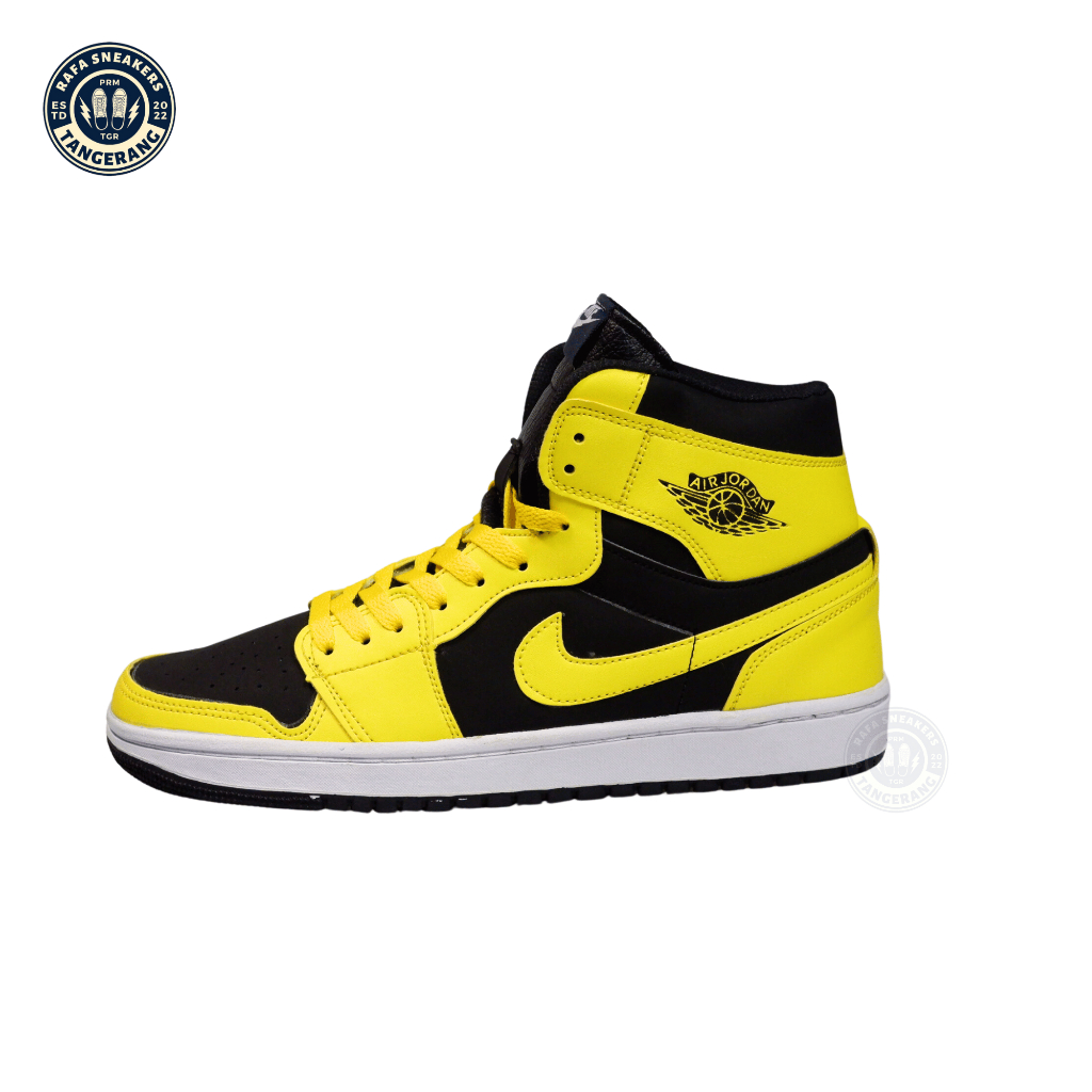 Retro 1 negras online y amarillas