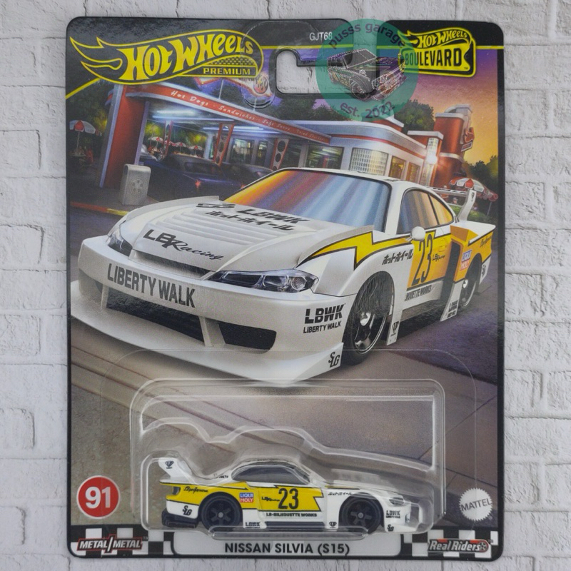Hot WHEELS NISSAN SILVIA S15 LIBERTY WALK LBWK BOULEVARD (PREMIUM ...