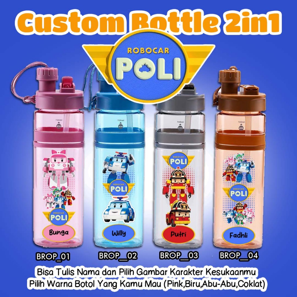 Botella Para Beber De Los Niños Modelo Personalizado 2en1 Sip Succión ...