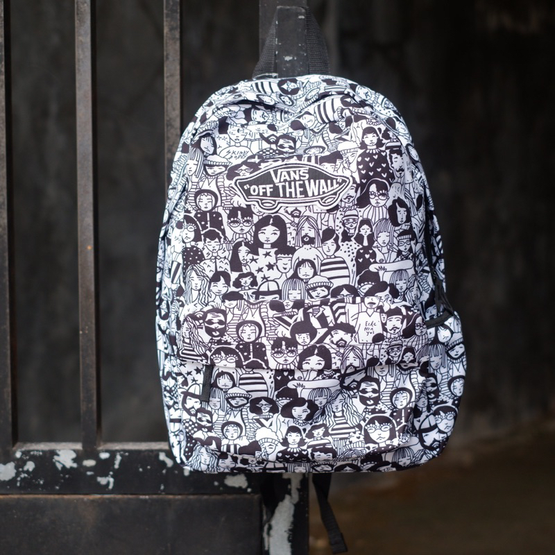 Mochilas store vans plata