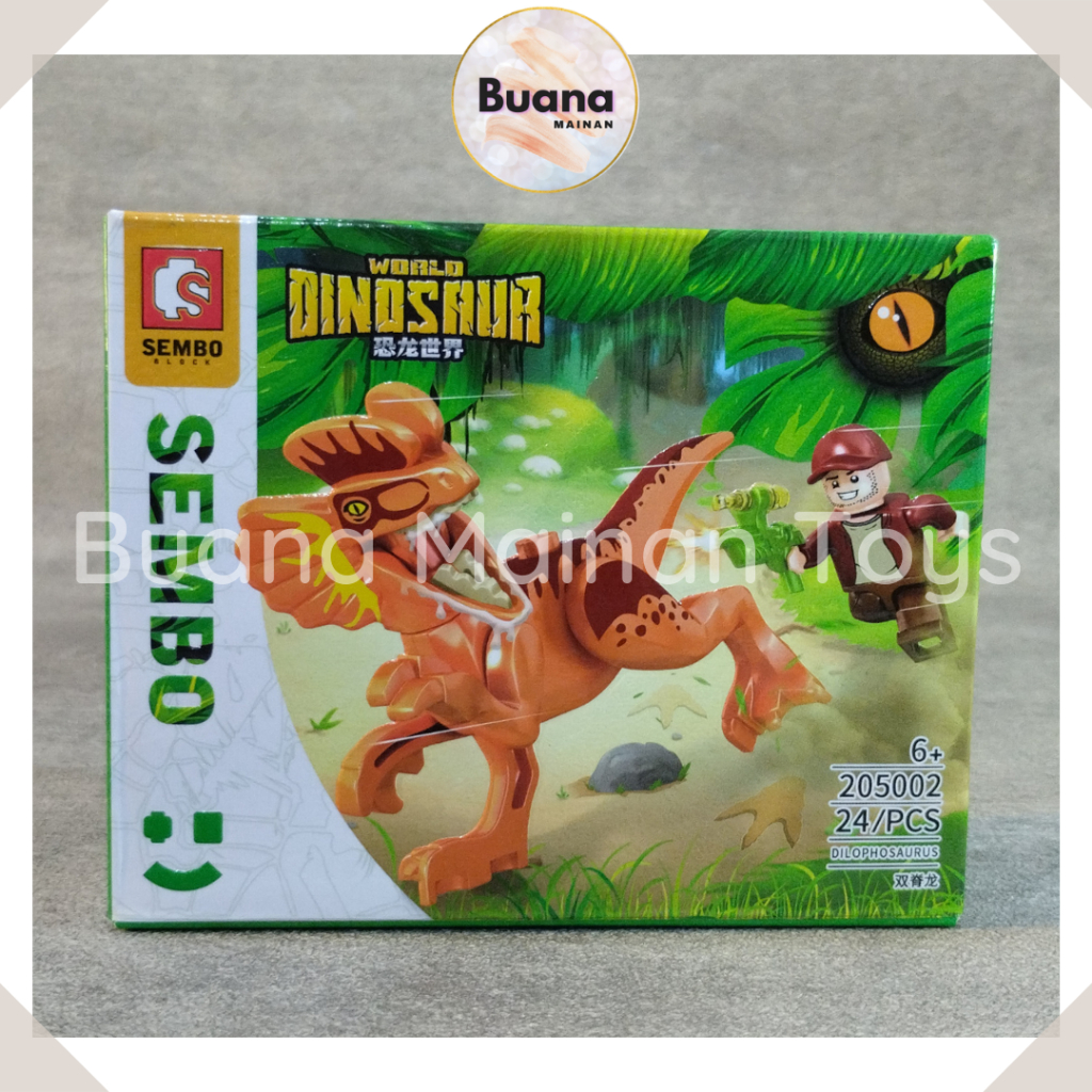 Ladrillos SEMBO BLOCK WORLD Dinosaurio Juguetes Educativos Para