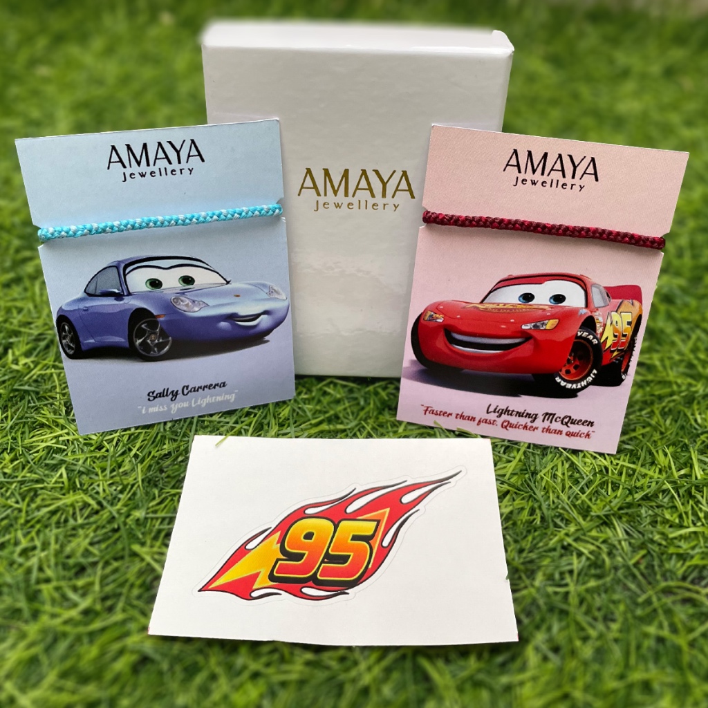 Pareja Coches Rayo Mcqueen Y Sally Pulsera | Shopee México