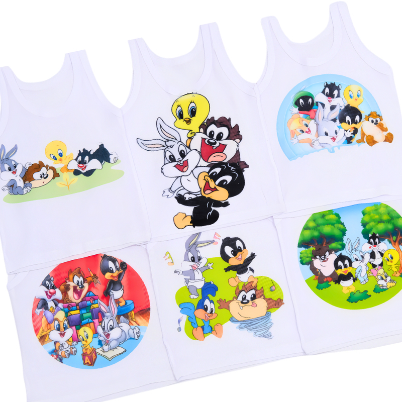 Camisetas De Bebe Estampadas De LOONEY TUNES Unisex SNI Shopee Mexico