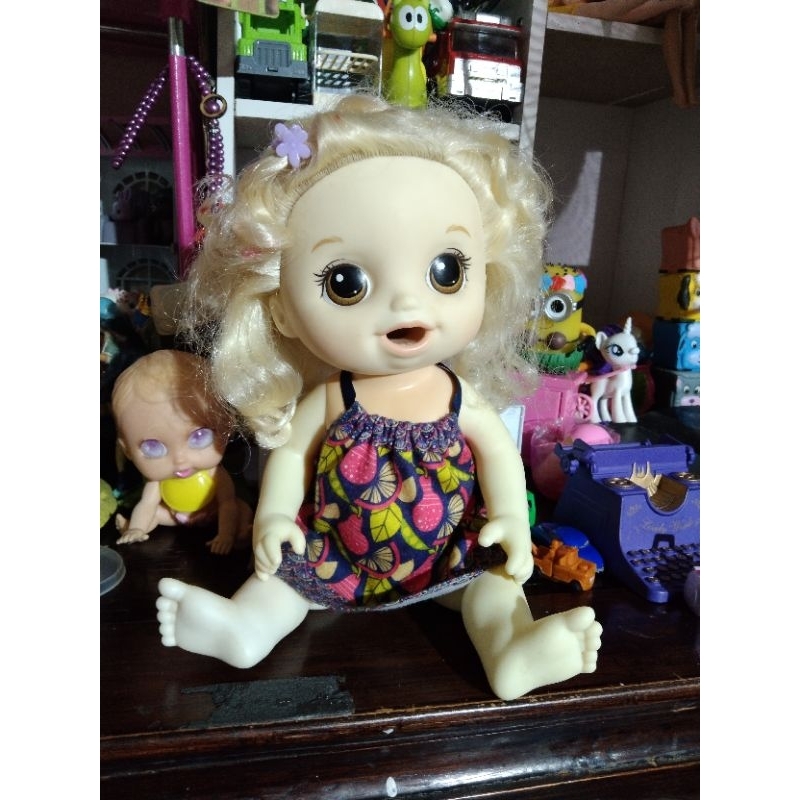 Muñeca baby alive best sale littles rubia 9 pulgadas