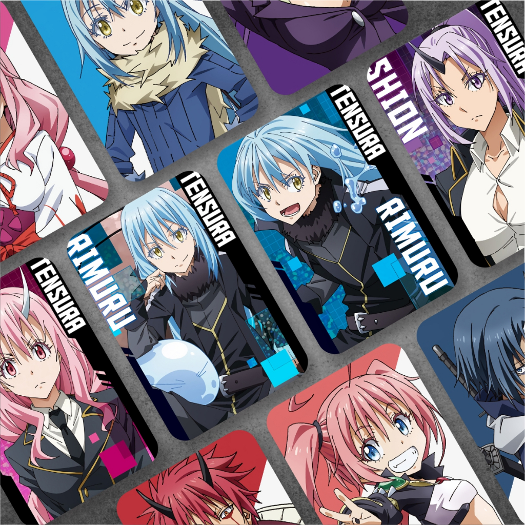 Colección De Tarjetas Fotográficas De Anime Tensura A-Rimuru Shizue ...