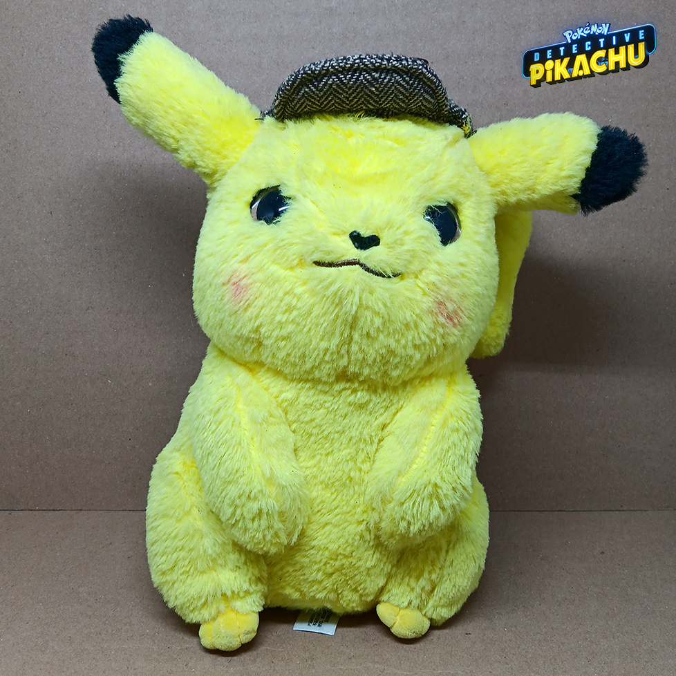 Peluche detective pikachu tamaño real online