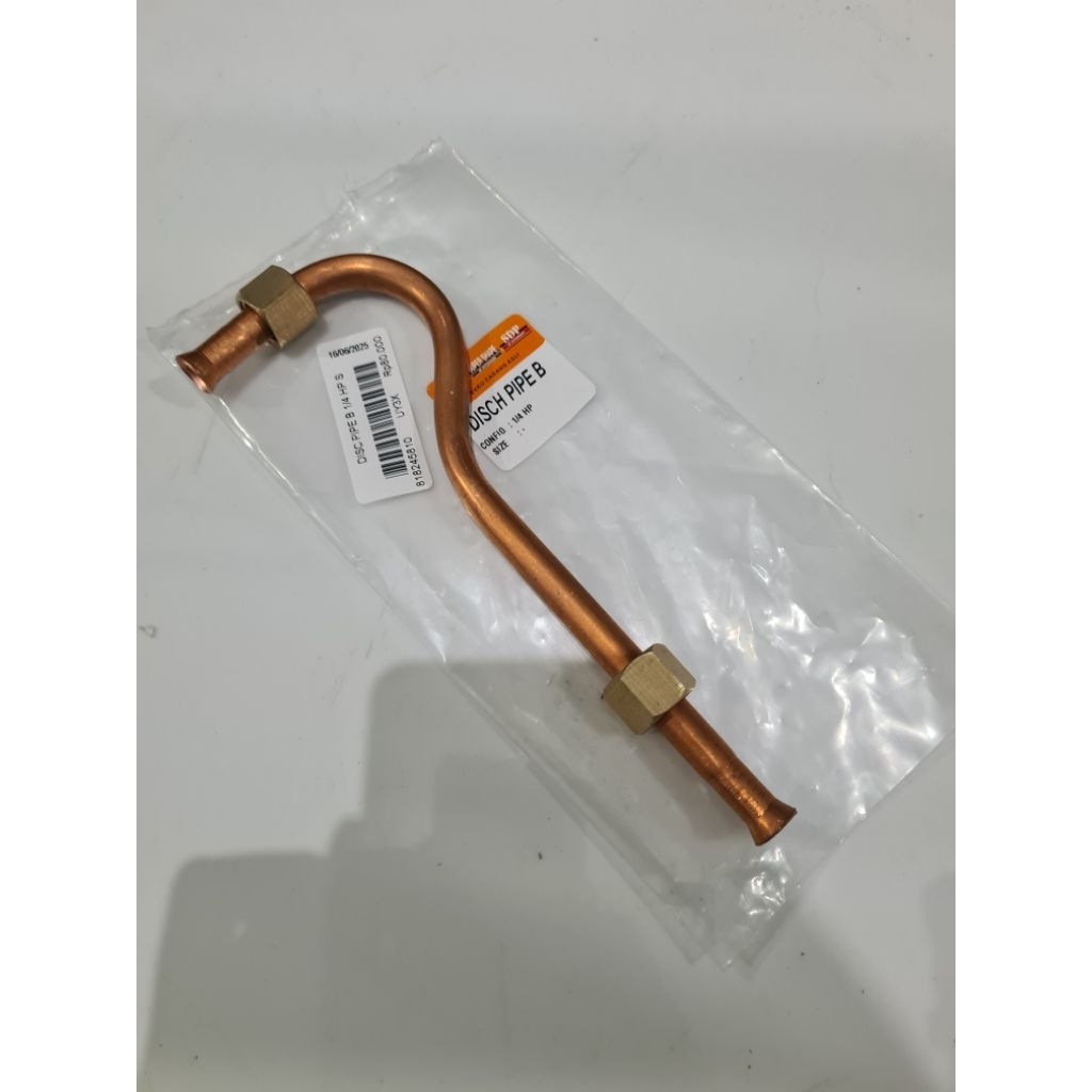 Tubo De Descarga De Acero Para Compresor Husky (repuesto) – Soluciona Fugas Y Restaura La Potencia