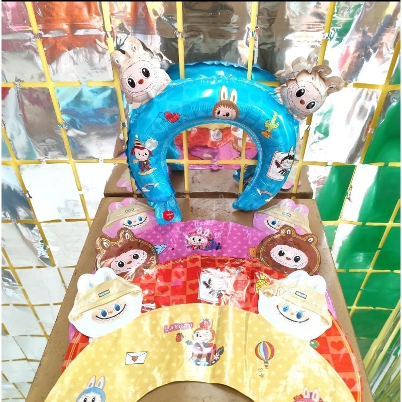 Kit Fiesta Labubu Globos De Niños Cumpleaños Decoración | Meses Sin Interés
