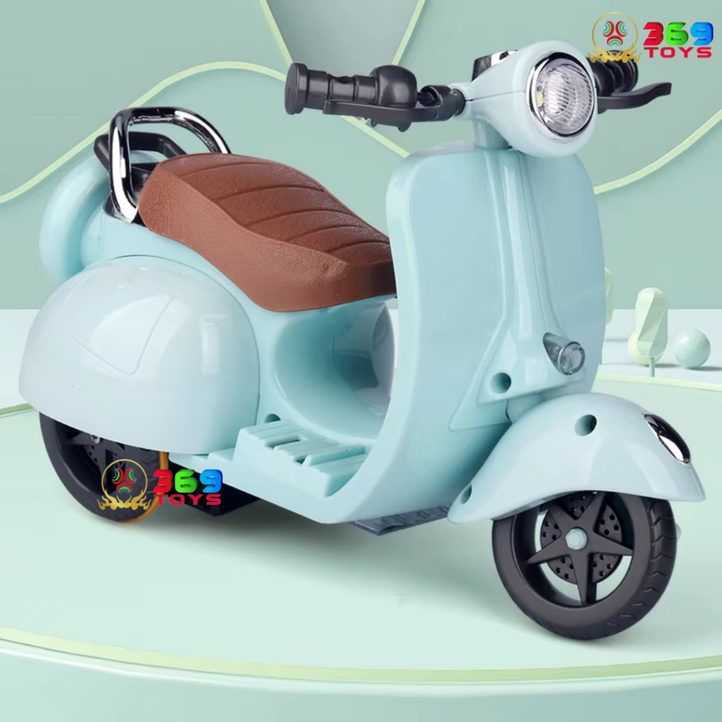 Vespa Saltando Motocicleta Flujo De Marea Juguete De La Puede Ser Para La Calabaza Shopee Mexico