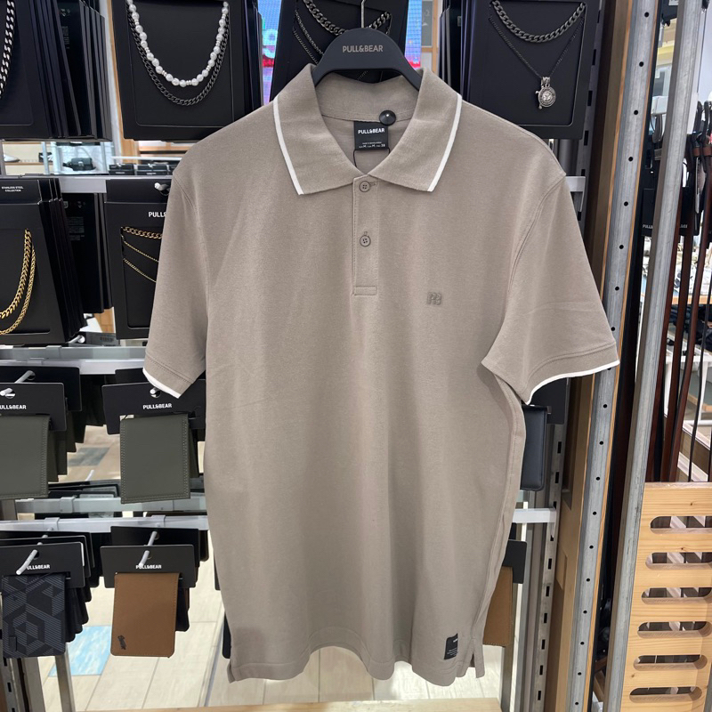 Camisa Playera Hombre Pull And Bear Short Sleeve Pull And Bear