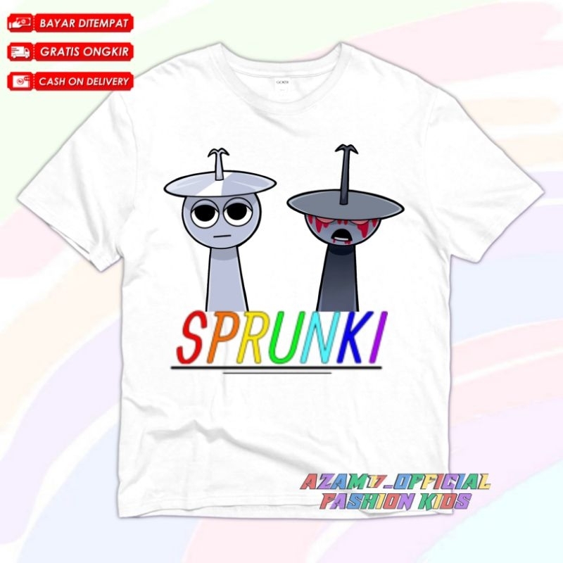Camisetas Para Niños Sprunki Clukr Ropa Nombres Gratis/Personaje Horror ...
