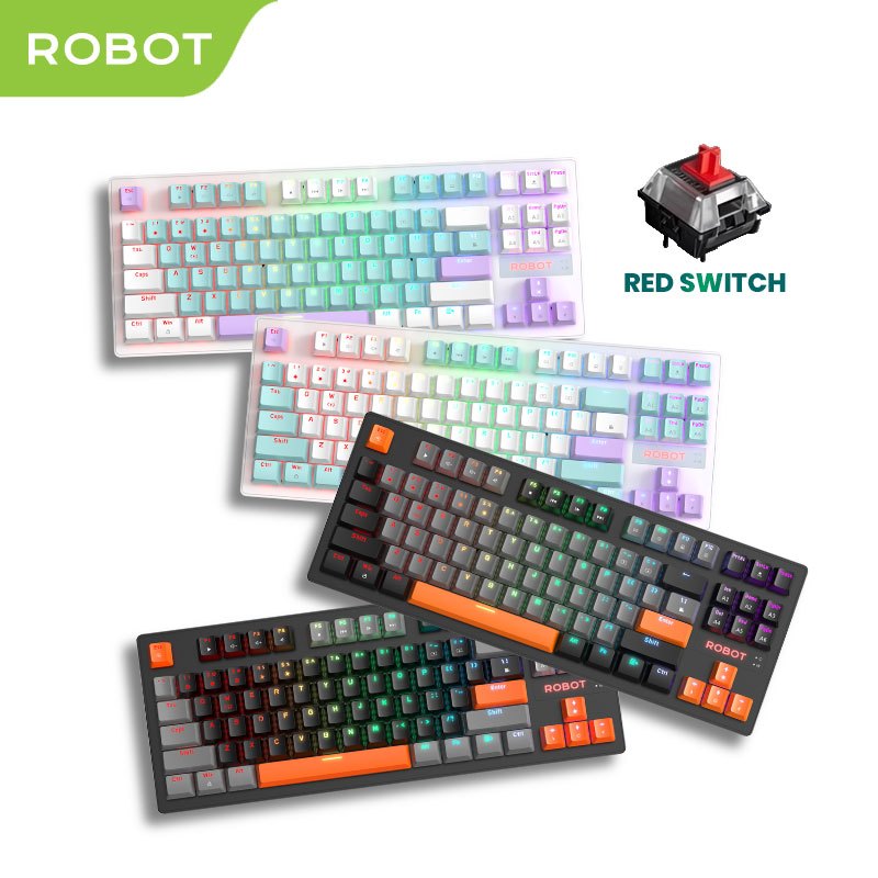 [Ratón Gratis] ROBOT WORKMATE III Gaming Teclado Mecánico Negro Mito ...