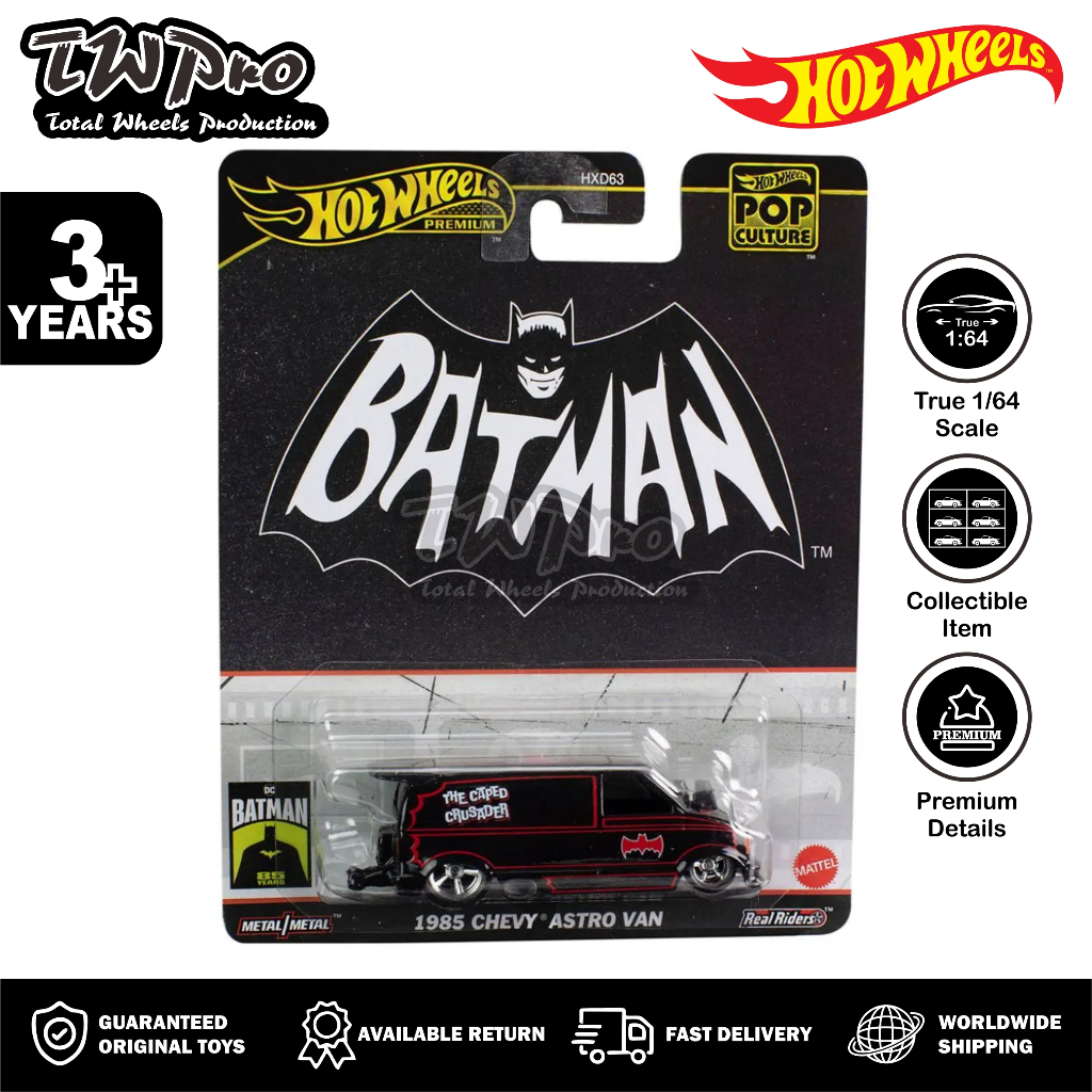 Hot Wheels 2024 Pop Culture A Case Set of 5 Cars [In-Stock