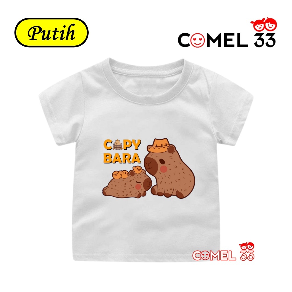 Camiseta Divertida De Capibara Años 90 Estilo Retro Para Niños Y Adultos