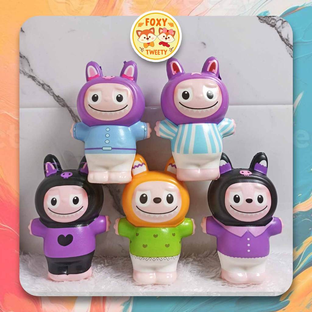 Squishy Labubu De Pie/Juguete Para Niños/Sanrio Kuromi Slow Squeeze ...