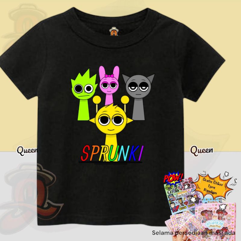 SPRUNKI Ropa Infantil De Dibujos Animados Divertido kaos adem distro ...