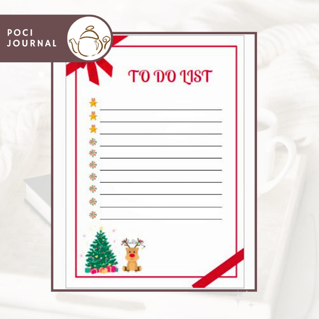 Lista De Tareas Imprimible Tema De Navidad/Personalizado/PDF/Goodnotes ...