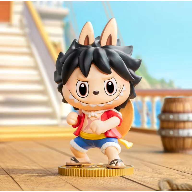 [READY Instant] Blindbox Labubu x One Piece Figura Serie Original Pop ...