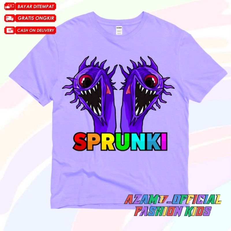 Camiseta Para Niños Sprunki Ropa Personajes Durple Nombre Libre ...