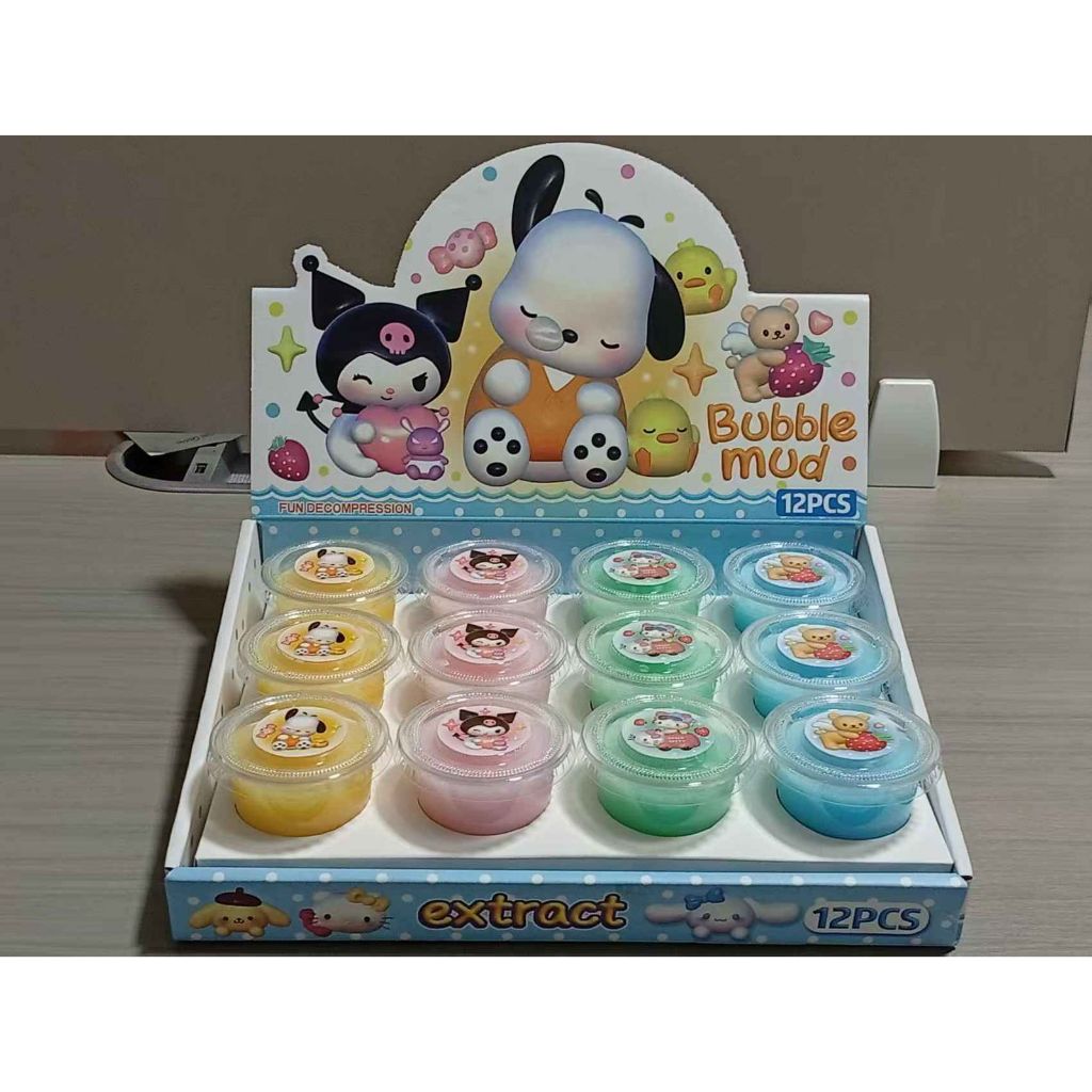 Slime De Mantequilla Sabor Fresa – 200 G Con Dos Capas, Kit De Slime Perfumado En Caja De Regalo, Ideal Para Niños De 4 A 12 Años