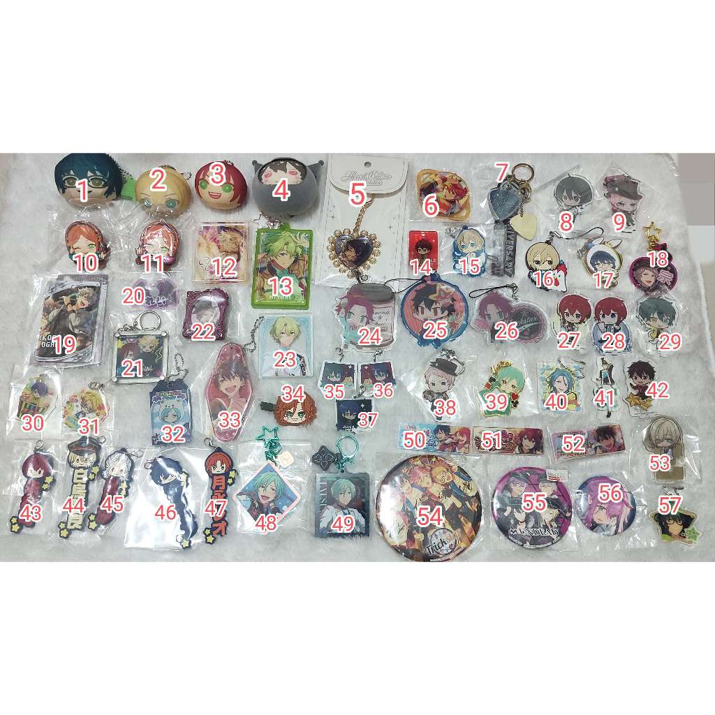 Mercancía Oficial De Estrellas Manjuu Insignia Standee Ritsu Eichi Rei ...