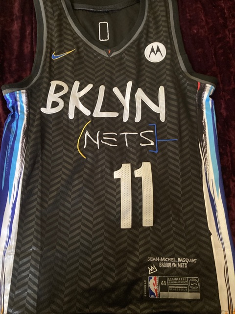 Brooklyn Nets Bed-study Kyrie Irving #11 Nba Basketball 2020 City Edition  New Arrival White Gift For Brooklyn Fans Polo Shirts - Peto Rugs