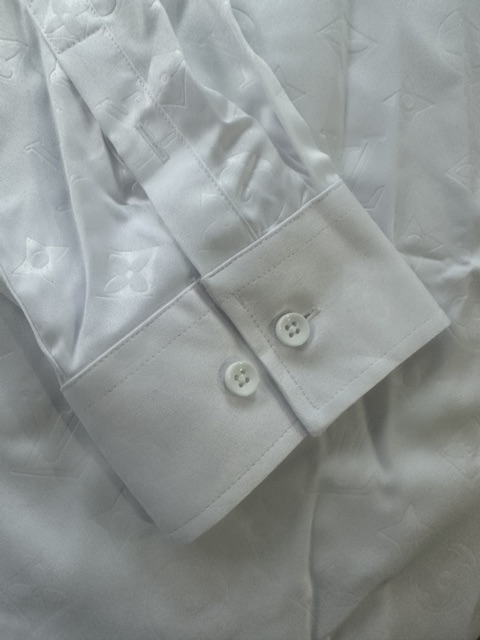 Camiseta de hombre LV LOUIS VUITTON de algodón de manga larga con