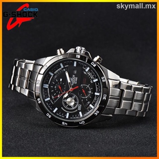 Reloj Casio Edifice Ef 539d Cronografo Acero Hombre Original