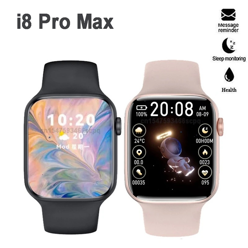 Reloj inteligente i8 Pro Max para hombre y mujer, Smartwa