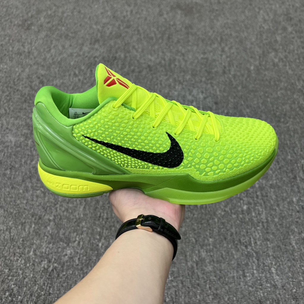 Nike Zoom Kobe 6 Protro Green Apple Zapatos De Baloncesto Zapatillas Deportivas Deportivos Air Cushion Shopee Mexico