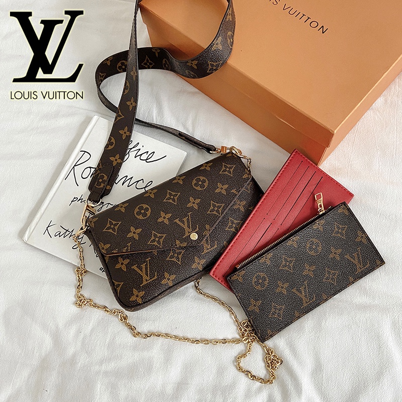 Las mejores ofertas en Embrague Louis Vuitton Pochette Blanco Bolsas y  bolsos para Mujer