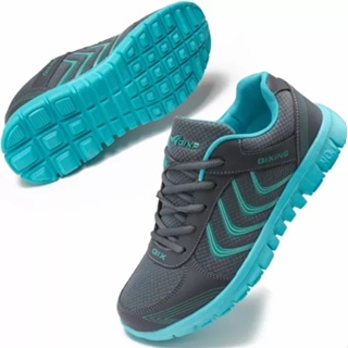 Comprar Zapatillas de deporte informales para mujer, zapatos deportivos con  cuña para correr, zapatos antideslizantes de malla transpirable, 4 colores