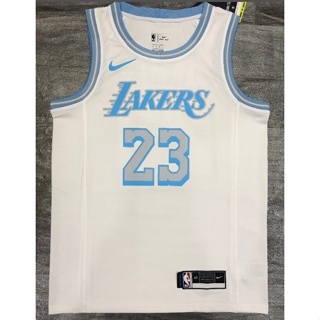 Camiseta sin mangas morada unisex NBA LA Lakers LeBron James Swingman de  Nike Basketball