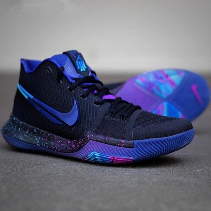 Original De Alta Calidad Nike Kyrie 3 EP Owen 3 Generacion Cojin De Aire Resistente Al Desgaste Moda Acolchado Combate Baloncesto Zapatos